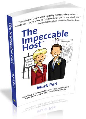 Mark Perl's The Impeccalbe host and the Impeccable Planner. Influencing skills, business networking, corporate entertainment, bulding relationships